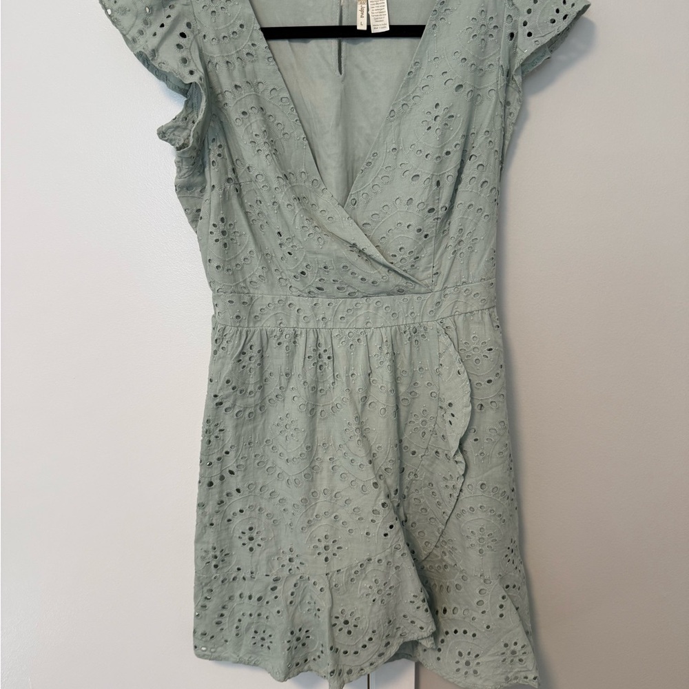 Elegant Eyelet Lace Dress